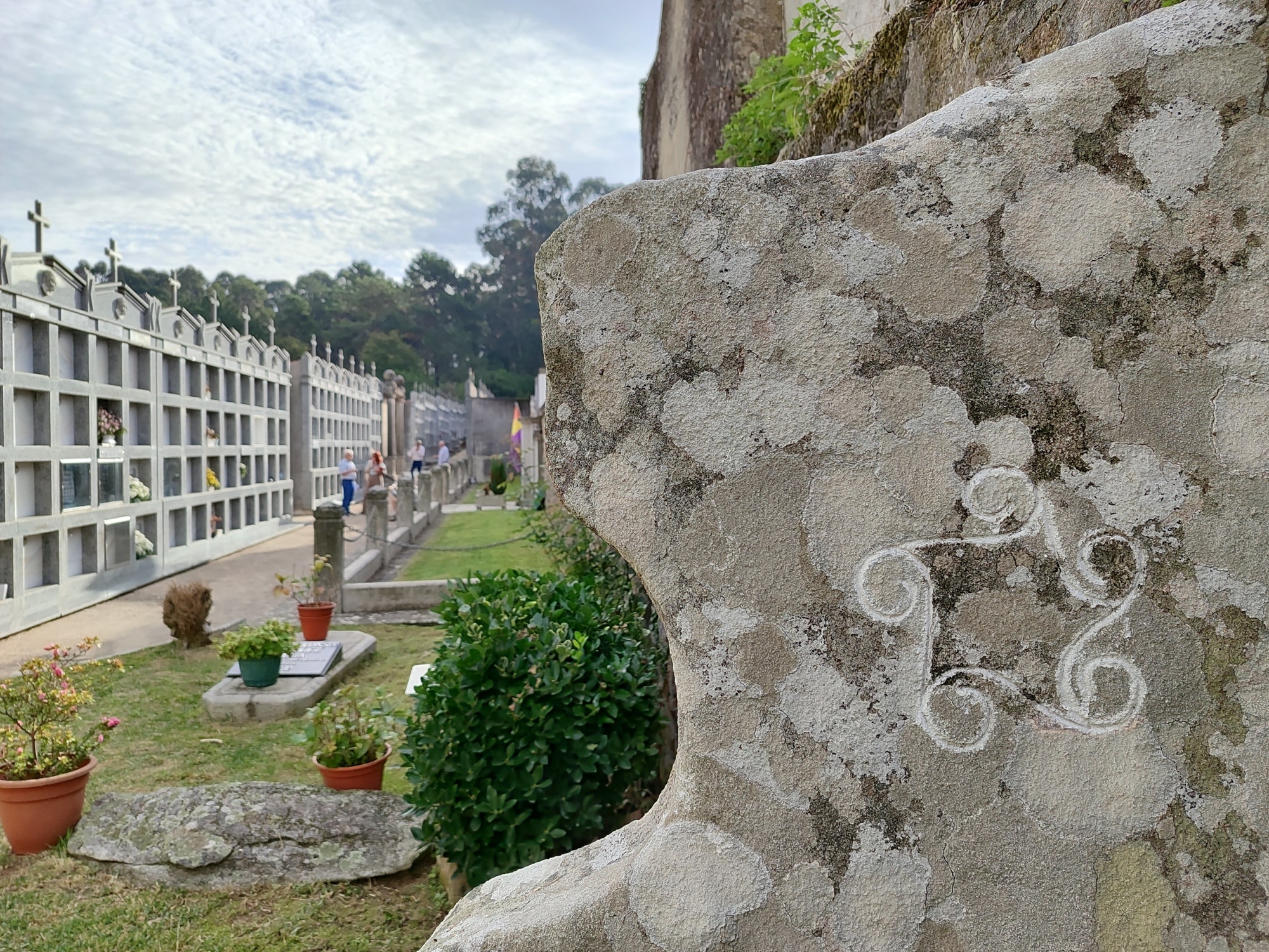 Cementerio y fosa común de Sestás, A Guarda, octubre 2023